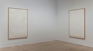 Art by Charles Gaines, Manifestos, 2008, Installation view, 'All of this and nothing', Hammer Museum, Los Angeles 2011