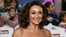 Shirley Ballas smiling on the red carpet