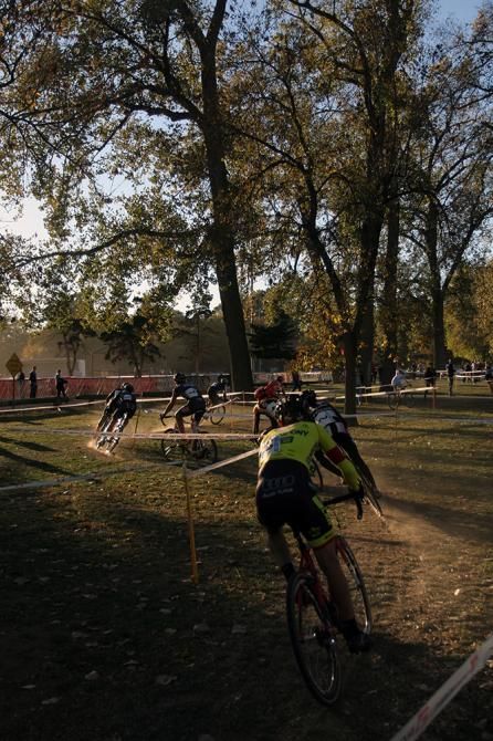 The course was fast and dry.