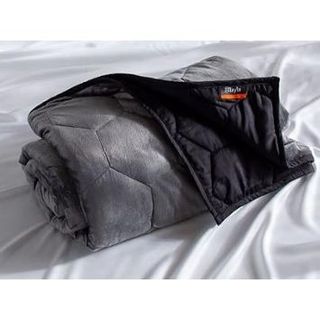 Gray weighted blanket