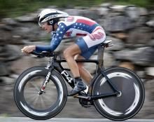 Kristin Armstrong retired in style - by winning the 2009 World Championship Time Trial.