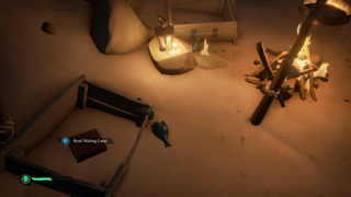 Sea of Thieves Maiden Voyage Making Camp