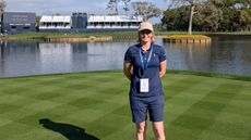 English Greenkeeper Tiffany Mills at TPC Sawgrass