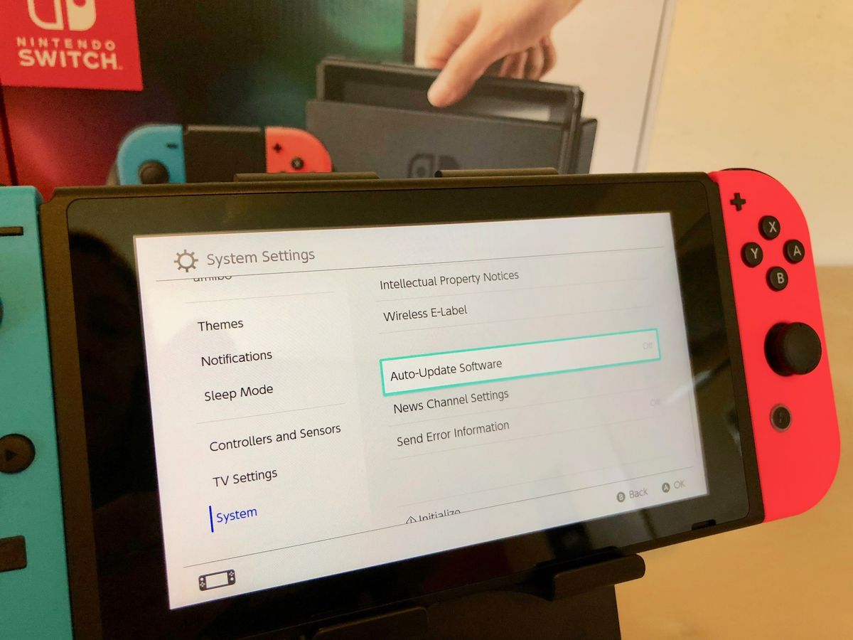 How to block firmware updates on Nintendo Switch so you can jailbreak