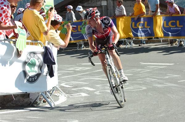 Jurgen Van Den Broeck (Silence-Lotto) was the last of the early breakaway to be caught by the peloton
