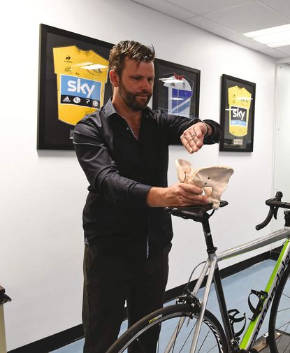 cycle sitting in chair