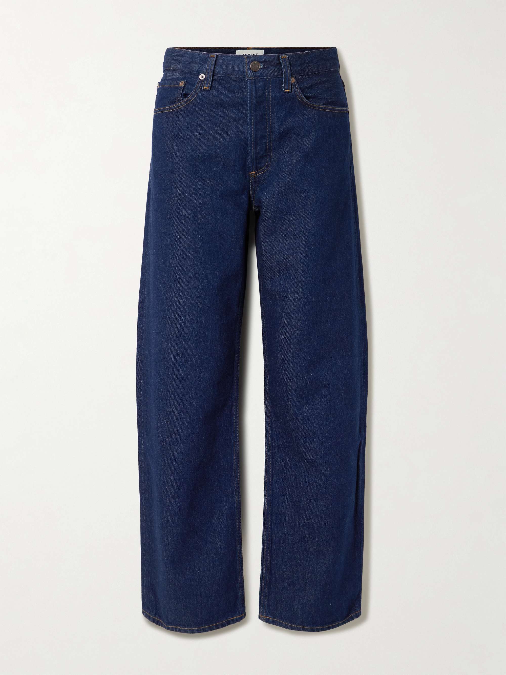 Arch Long High-Rise Wide-Leg Jeans