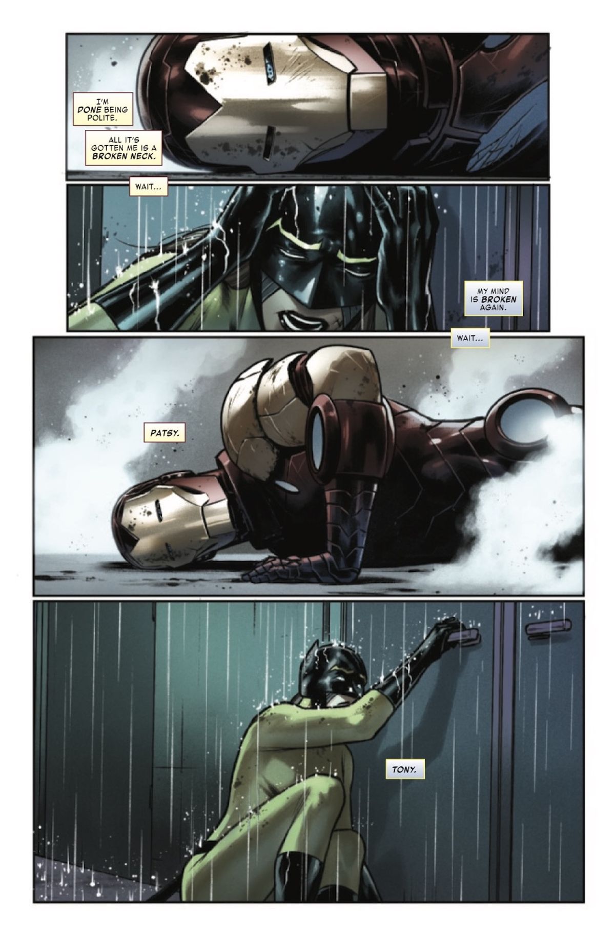 Page from Iron Man #6