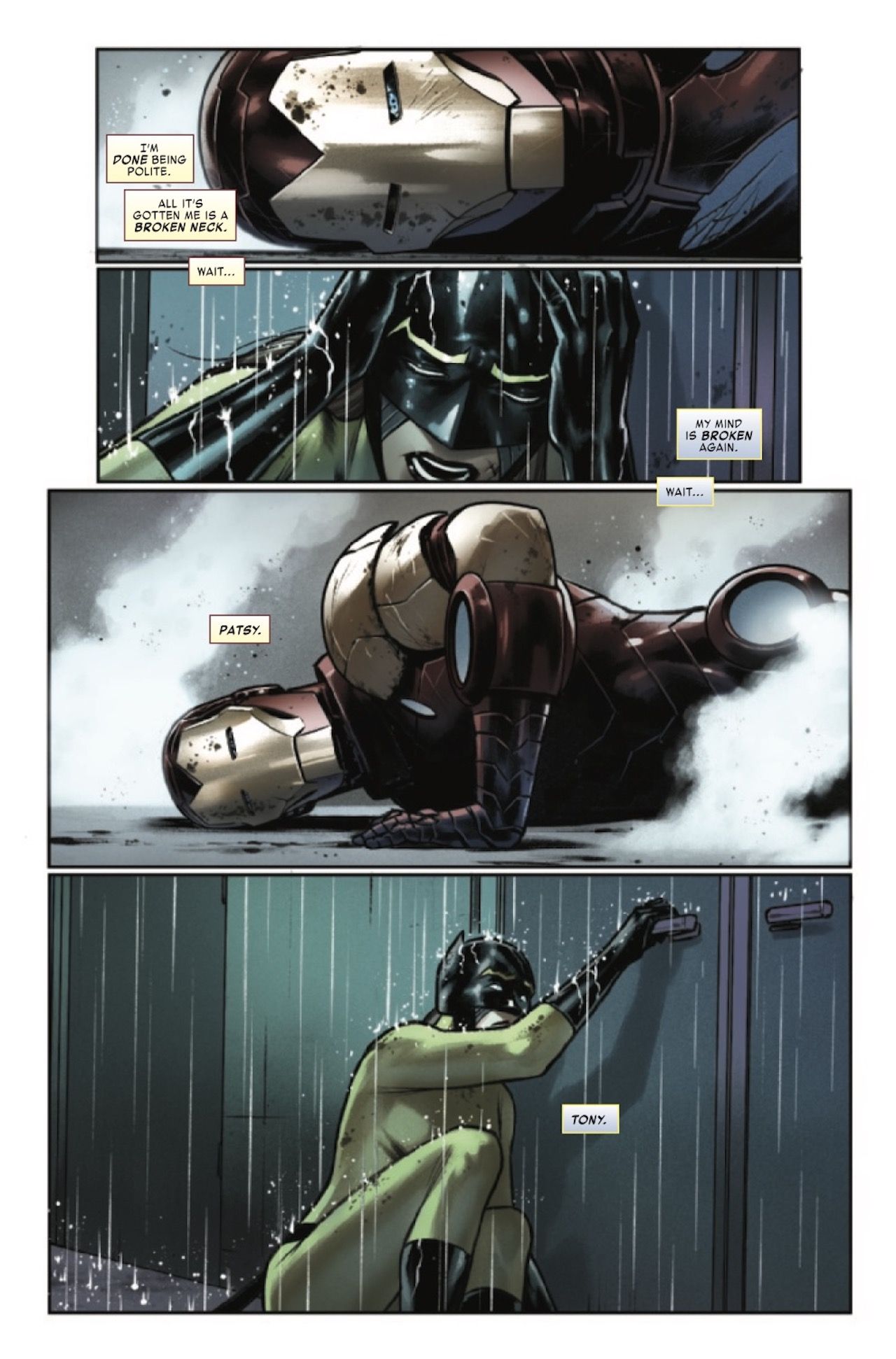 Page from Iron Man #6