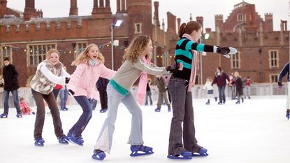 Ice Skating at Hampton Court