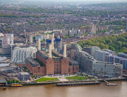in our top 10 architecture posts of 2022: The battersea power station seen from above