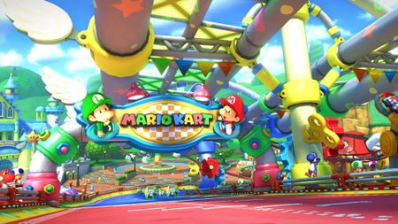 Mario Kart Baby Park map