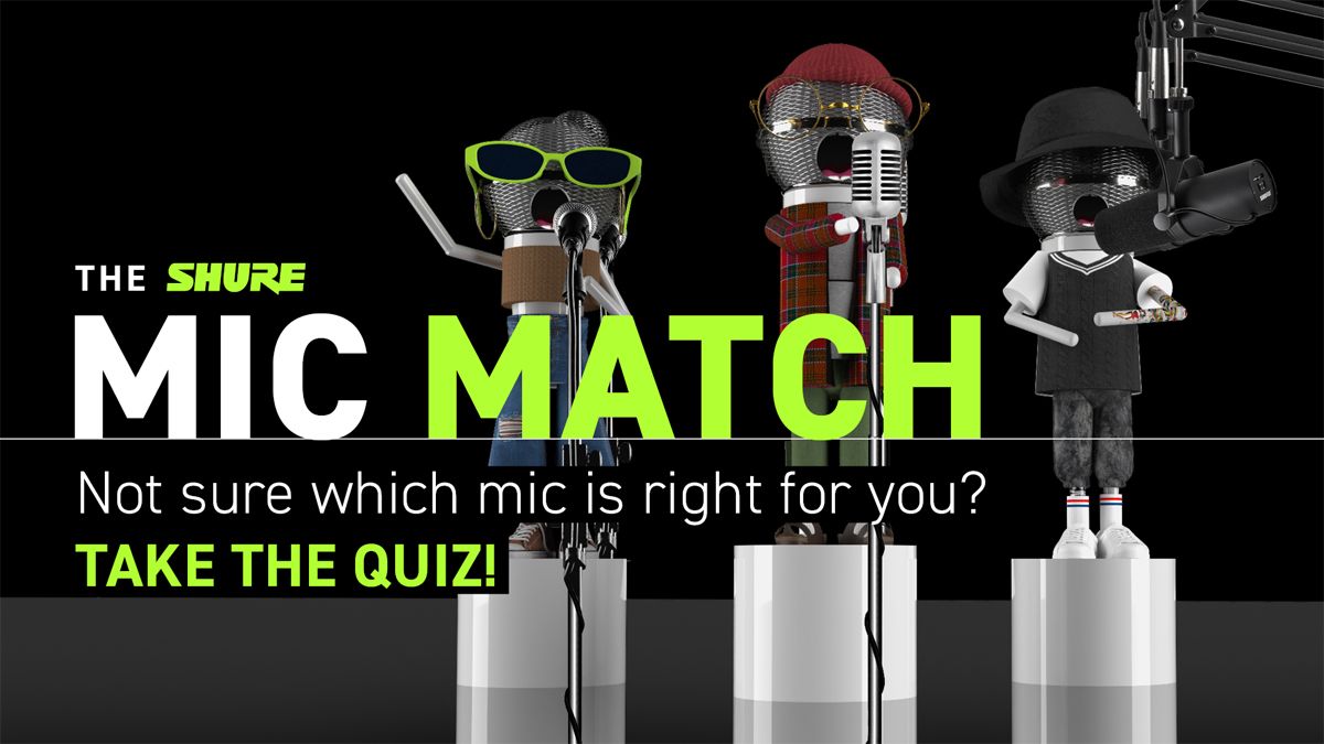 Shure Mic Match quiz