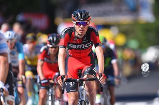 Tejay van Garderen finishes stage 5 at the Tour de France