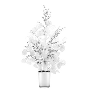 The Holiday Aisle® 26in. White Frost White Tabletop Tree | Wayfair