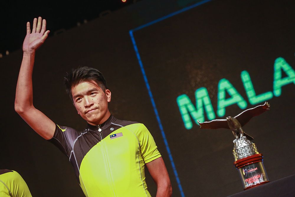 Malaysia at the Tour de Langkawi presentation