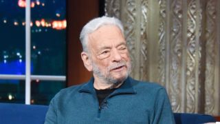 Stephen Sondheim as a guest on a talk show