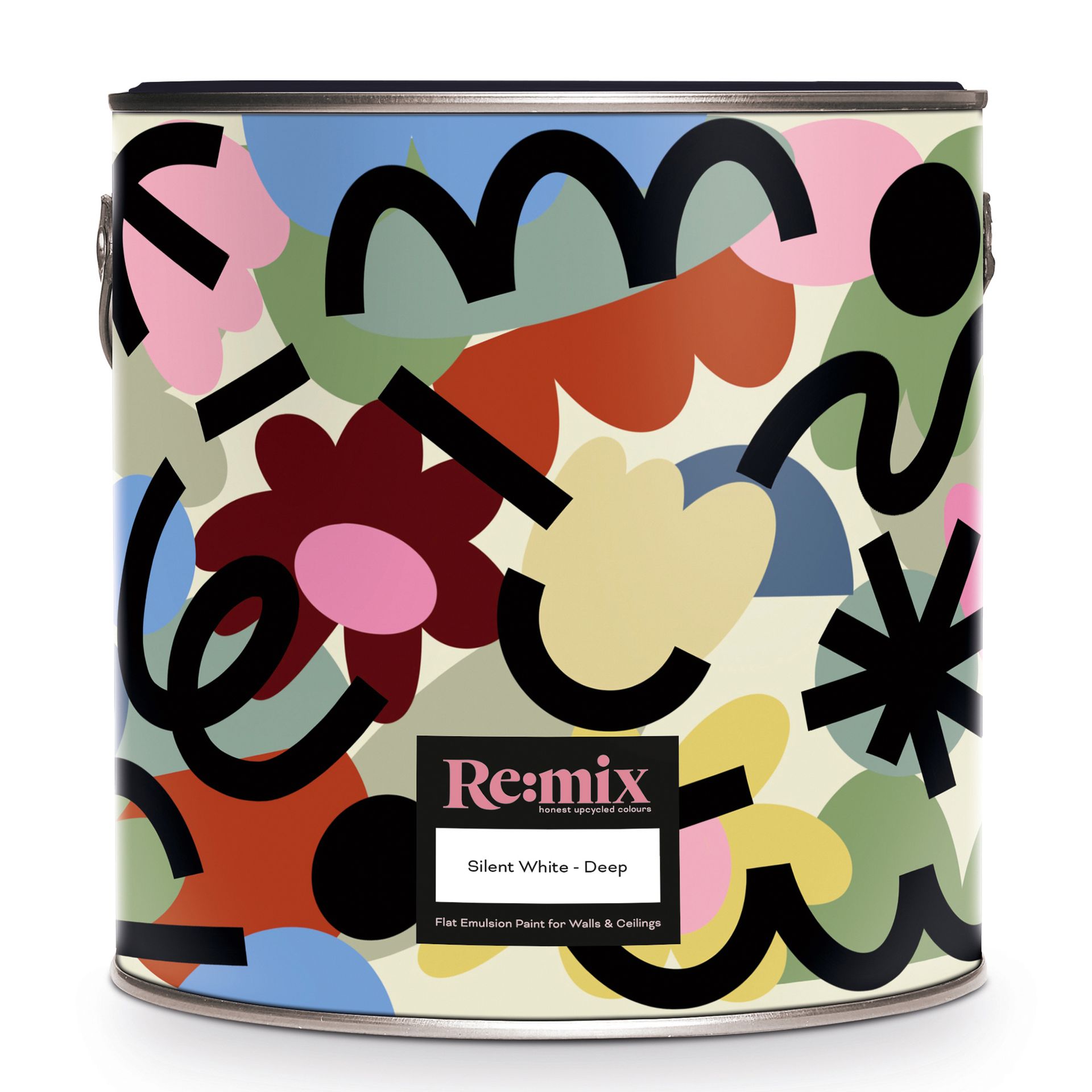 Image of pot of Little Greene Re:mix paint on a white background