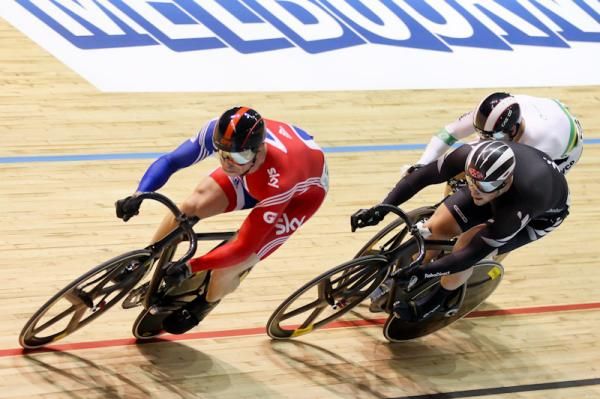 Sir Chris Hoy (Britain) made it through in the repecharge.