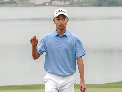 14-year-old makes the cut at volvo china open
