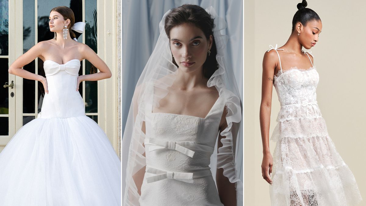 5 Wedding Dress Trends From Spring 2024 Bridal Fashion Week 