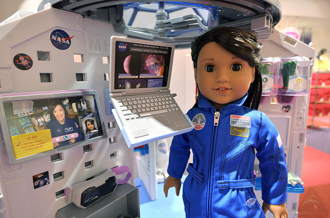 american girl doll astronaut launch