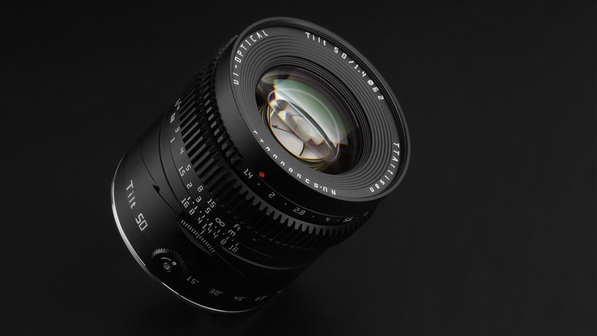 TTartisans 50mm f/1.7 tilt lens