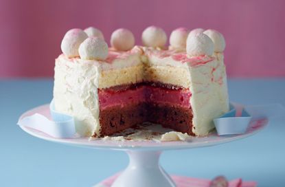 Triple layered Simnel cake