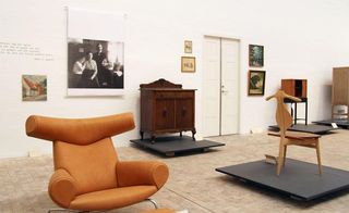 The exhibition, 'Hans J Wegner: A Nordic Design Icon from Tønder