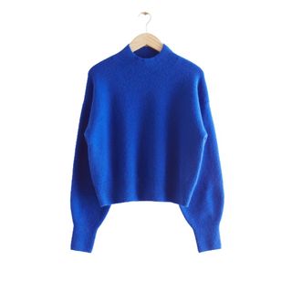 Cobalt blue jumper