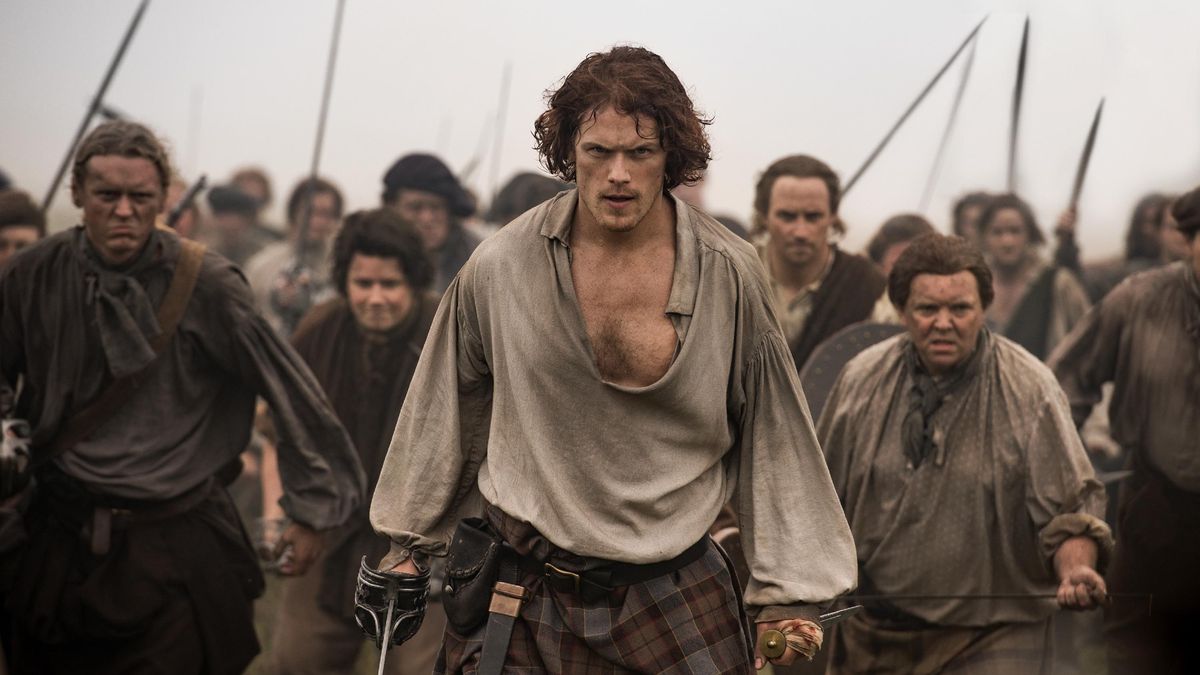 Outlander&#039;s Jamie Fraser (Sam Heughan)