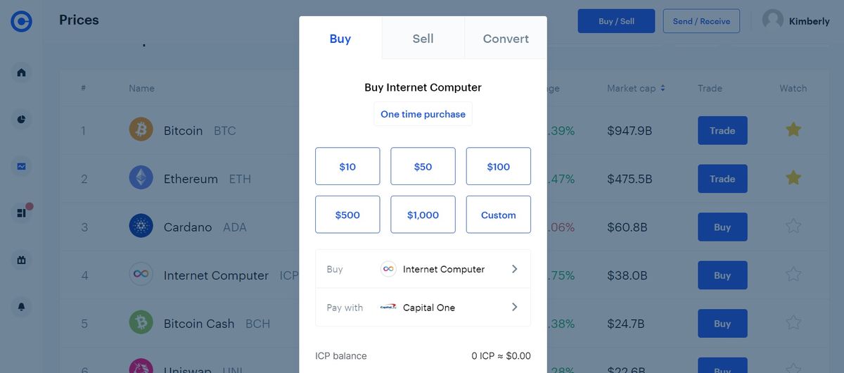 how to buy internet computer crypto