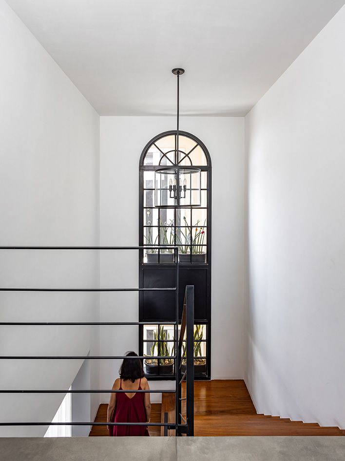 interior of Brickloom, a new Delhi apartment by Mold Design Studio