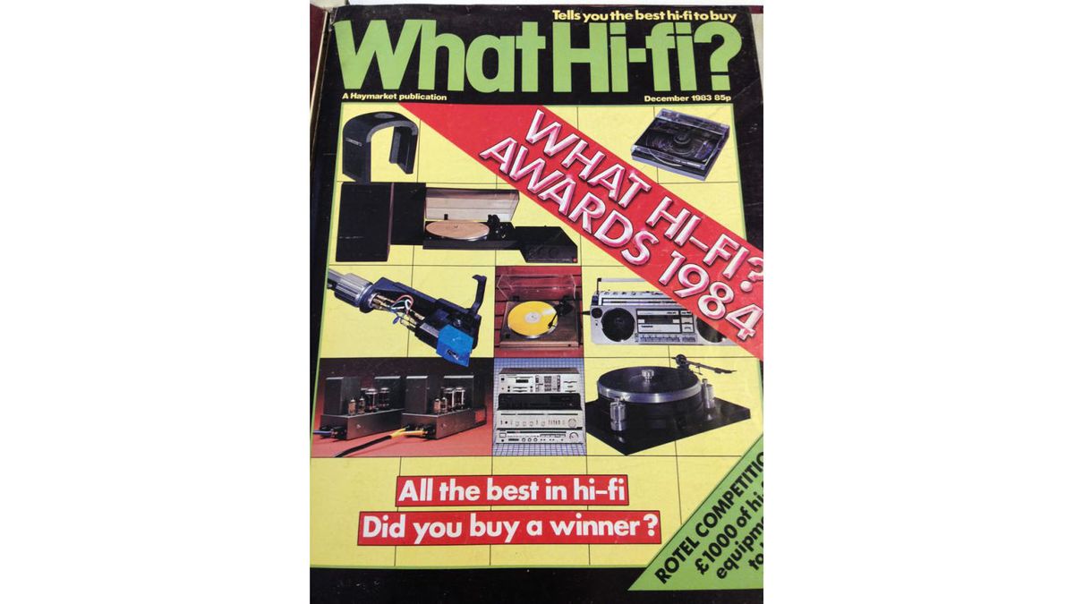 A look back at the first What Hi-Fi? Awards, 1983