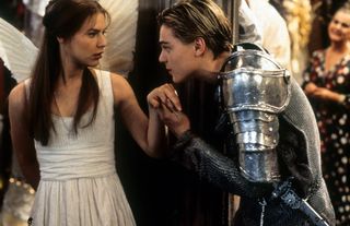 A still from the movie Romeo + Juliet