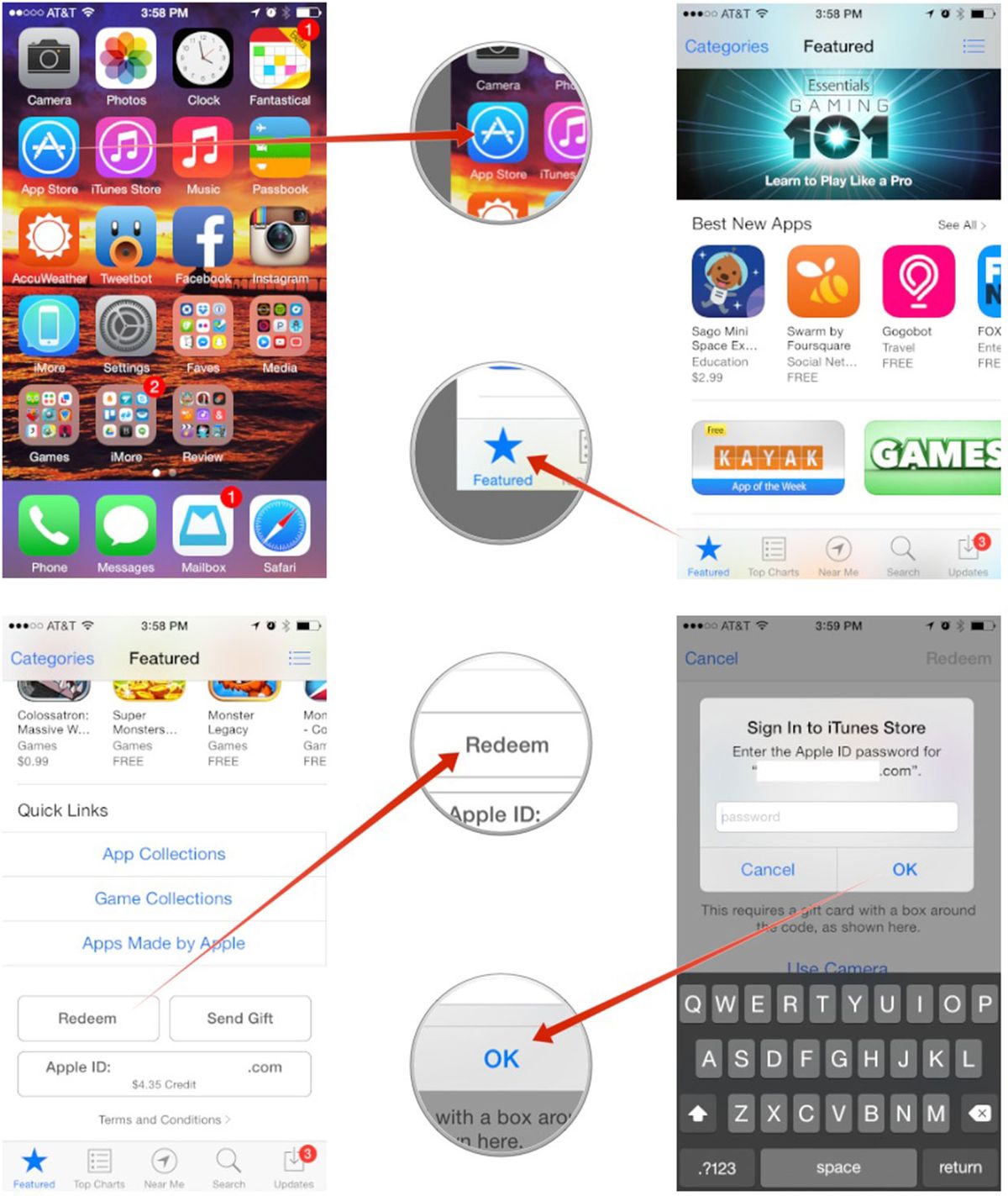 How to redeem gift cards and app promo codes straight from your iPhone ...