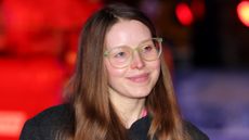 Jessie Cave at a London premiere