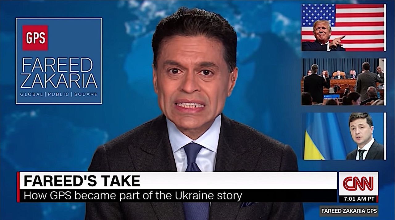 CNN&amp;#039;s Fareed Zakaria on not interviewing Volodymyr Zelensky