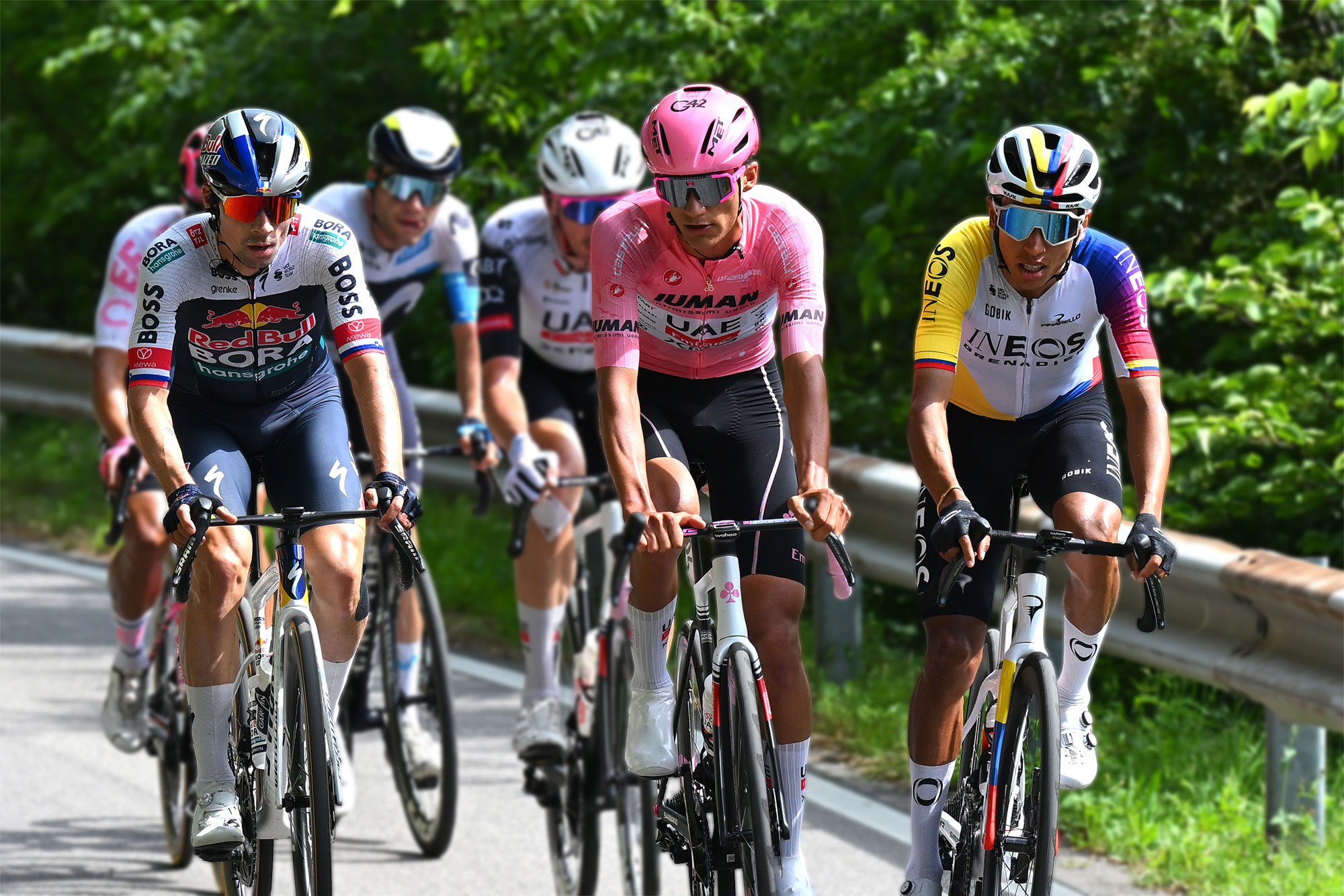 Primož Roglič, Isaac del Toro, and Egan Bernal are among our riders to watch at this year's Tirreno-Adriatico