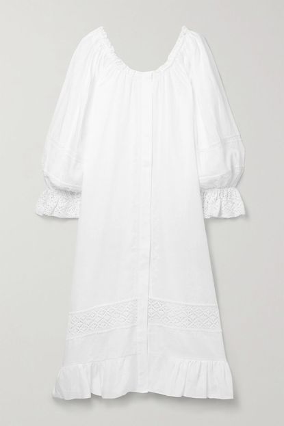 Sleeper Paloma Linen Midi-Dress