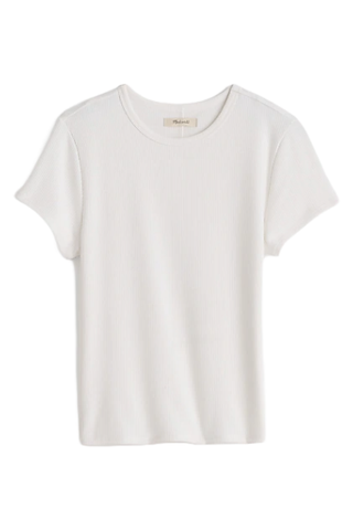 Madewell Drapey Rib Tee (Was $48) 