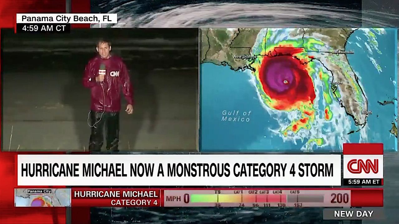 Hurricane Michael nears Flordia