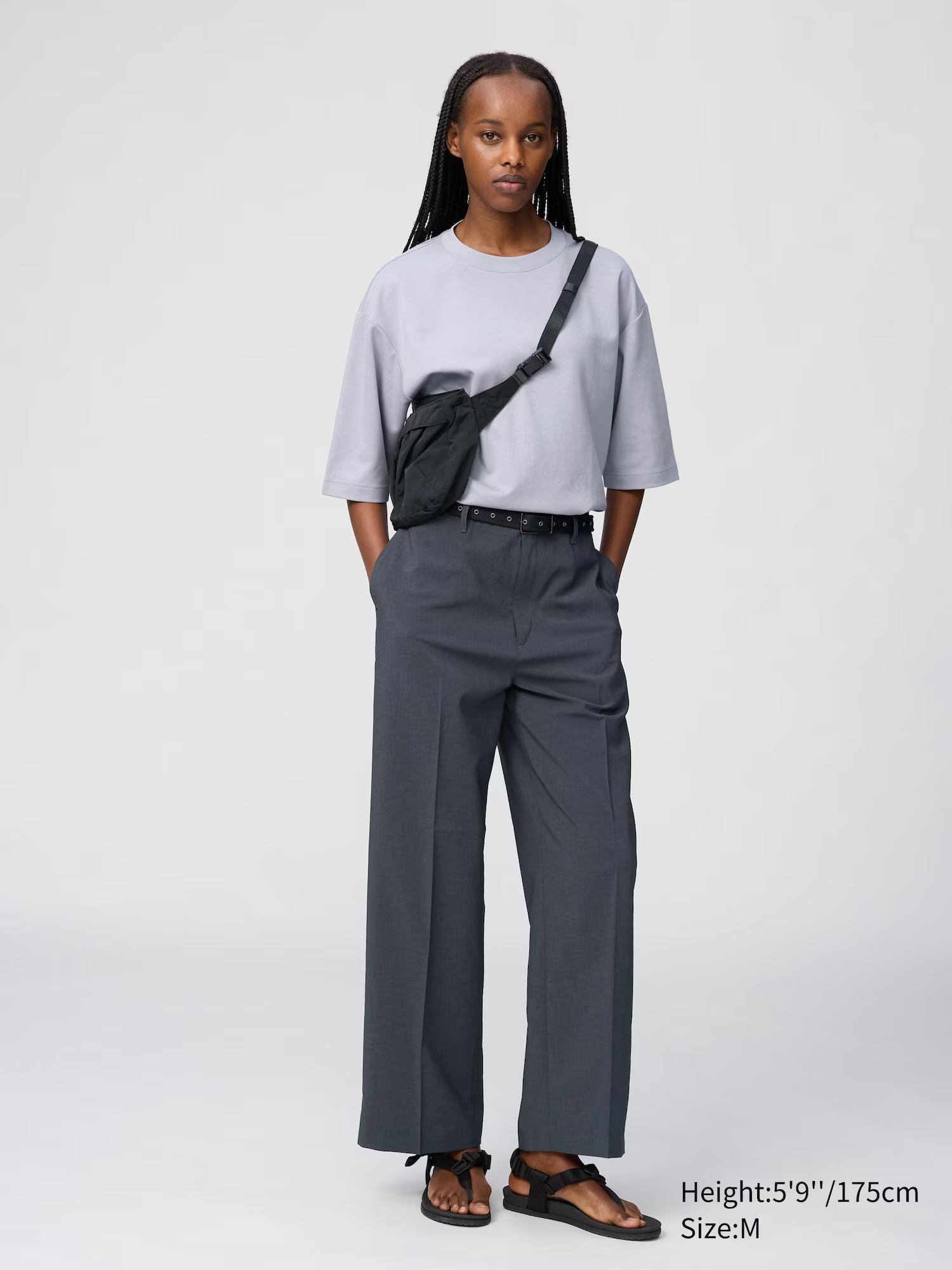 Uniqlo, Airism Cotton Oversized Crew Neck T-Shirt