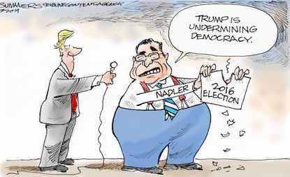Political Cartoon U.S. Nadler Impeachment Trump 2016 Election