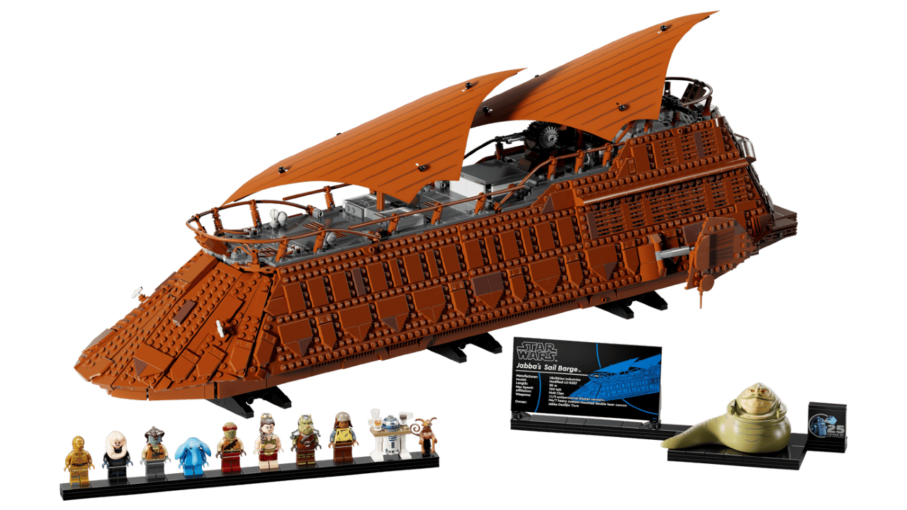 Jabba the Hutt's Sail Barge LEGO Set