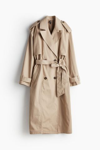 Twill Trench Coat