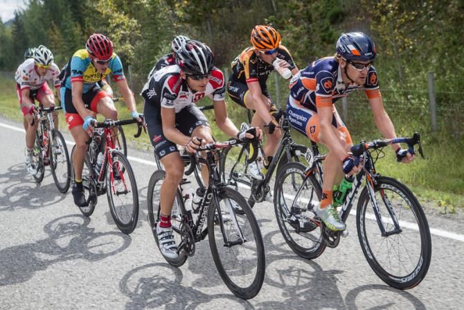 The break worked well together but never got much of a gap.