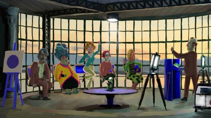 A screenshot from The Rise of the Golden Idol.