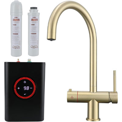 brass boiling water tap