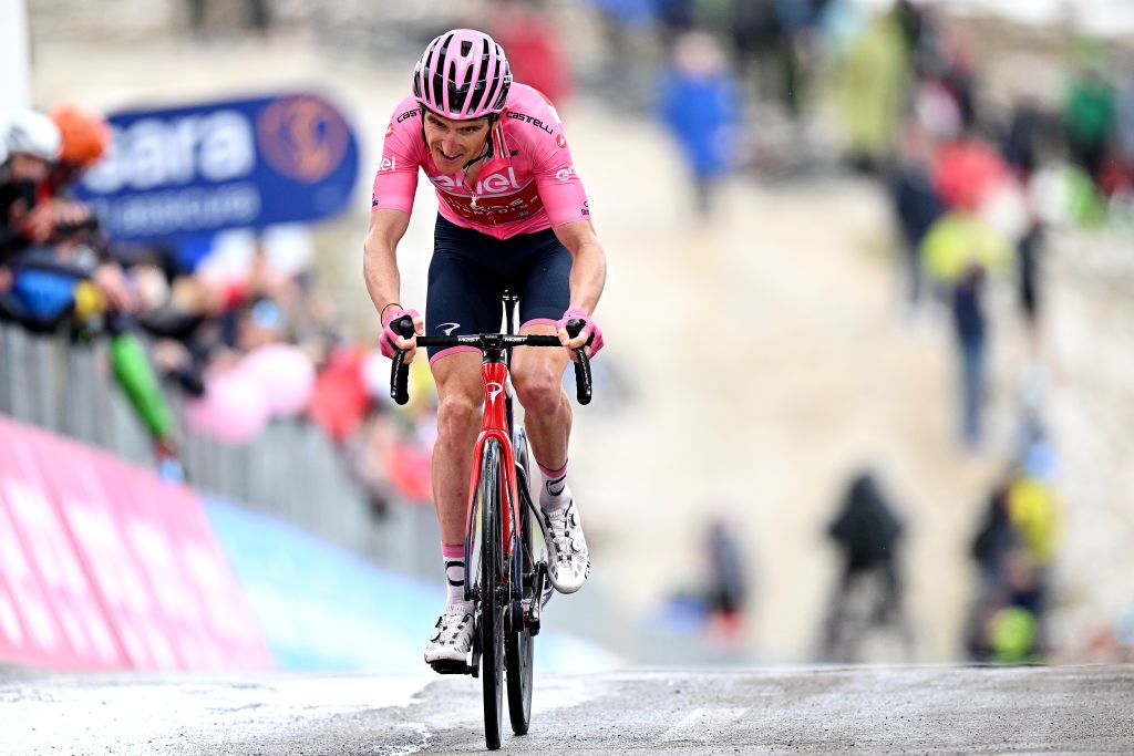 Geraint Thomas on stage 19 of the Giro d&#039;Italia